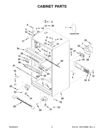 Diagram for WRX735SDHZ01