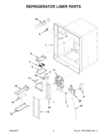 Diagram for WRX735SDHZ01