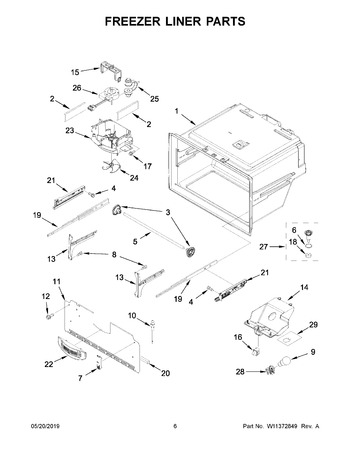 Diagram for WRX735SDHZ01