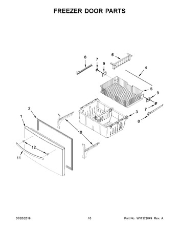 Diagram for WRX735SDHZ01