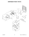 Diagram for 09 - Dispenser Front Parts