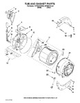 Diagram for 06 - Tub And Basket Parts