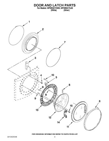 Diagram for WFW9351YW00