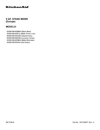 Diagram for 5KSM156HMEBM4