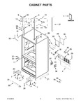 Diagram for 02 - Cabinet Parts