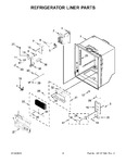 Diagram for 03 - Refrigerator Liner Parts