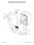 Diagram for 03 - Refrigerator Liner Parts