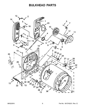 Diagram for WGD7300DW0