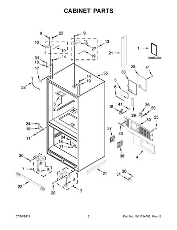 Diagram for WRF954CIHZ00