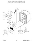 Diagram for 03 - Refrigerator Liner Parts