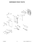 Diagram for 09 - Dispenser Front Parts