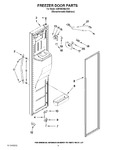 Diagram for 07 - Freezer Door Parts