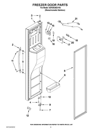 Diagram for GSF26C5EXY03