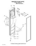 Diagram for 07 - Freezer Door Parts