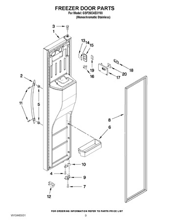 Diagram for GSF26C4EXY03