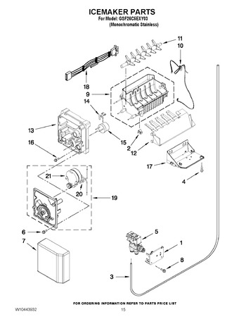 Diagram for GSF26C5EXY03