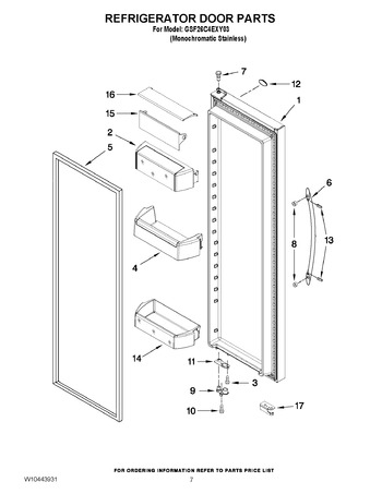 Diagram for GSF26C4EXY03