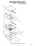 Diagram for 03 - Refrigerator Shelf Parts