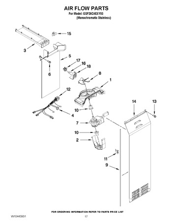 Diagram for GSF26C4EXY03