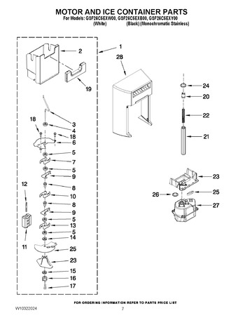 Diagram for GSF26C5EXB00