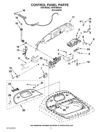 Diagram for WTW7990XG1