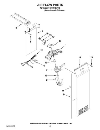 Diagram for GSF26C5EXY03