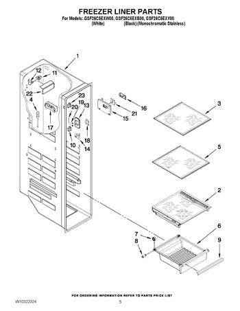 Diagram for GSF26C5EXB00