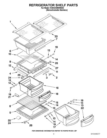 Diagram for KSRS25MWMS02