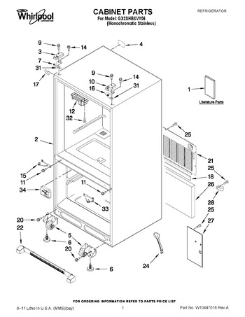 Whirlpool WPW10503183 Freezer Basket