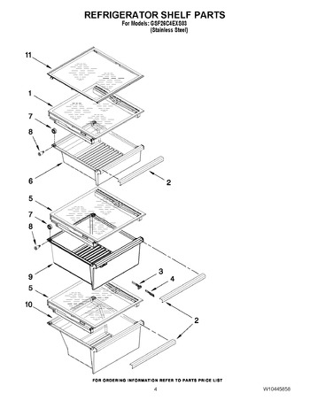 Diagram for GSF26C4EXS03