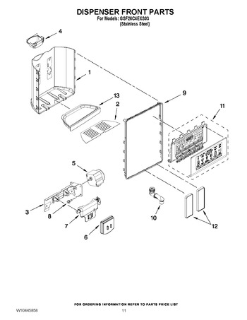 Diagram for GSF26C4EXS03