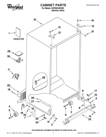 Diagram for GSF26C4EXS03