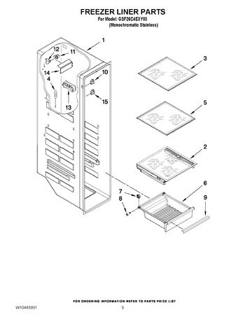 Diagram for GSF26C4EXY03