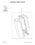 Diagram for 02 - Control Panel Parts