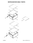 Diagram for 04 - Refrigerator Shelf Parts