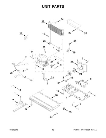 Diagram for WRF535SWHZ03