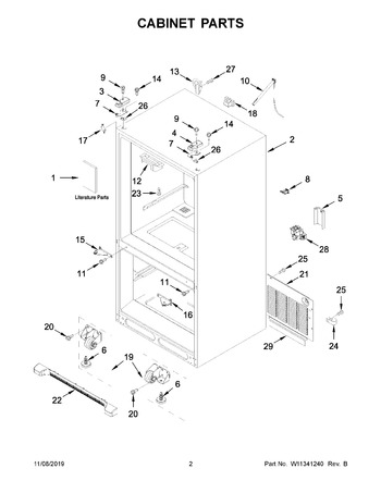 Diagram for WRF535SWHV02