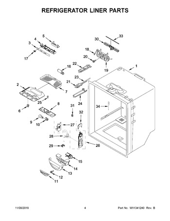 Diagram for WRF535SWHV02