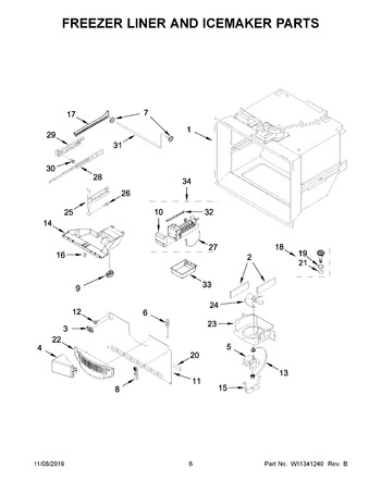 Diagram for WRF535SWHV02