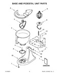 Diagram for 05 - Base And Pedestal Unit Parts