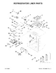 Diagram for 03 - Refrigerator Liner Parts