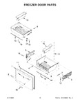 Diagram for 06 - Freezer Door Parts