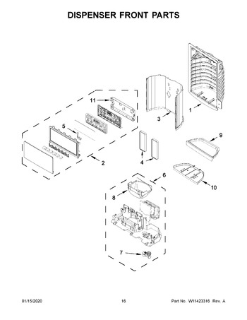 Diagram for WRX735SDHB02