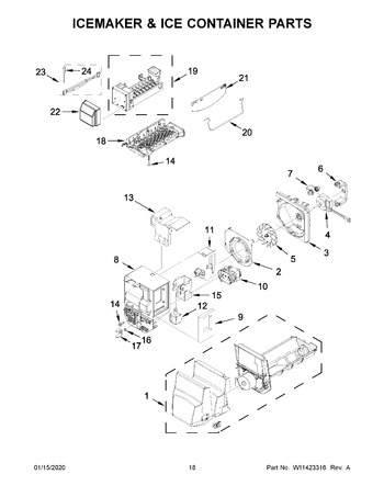 Diagram for WRX735SDHB02