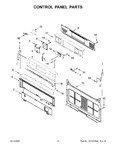 Diagram for 03 - Control Panel Parts