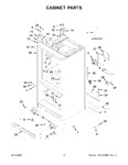 Diagram for 02 - Cabinet Parts