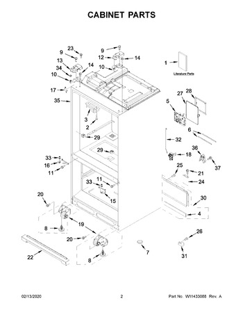 Diagram for WRF757SDHZ01