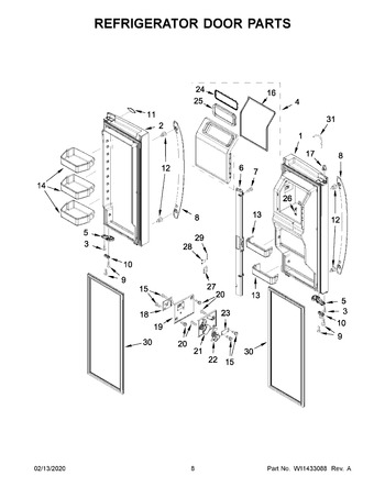 Diagram for WRF757SDHZ01