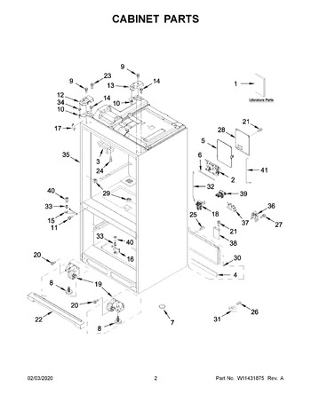 Diagram for WRF767SDHZ01