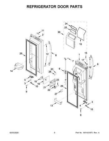 Diagram for WRF767SDHZ01